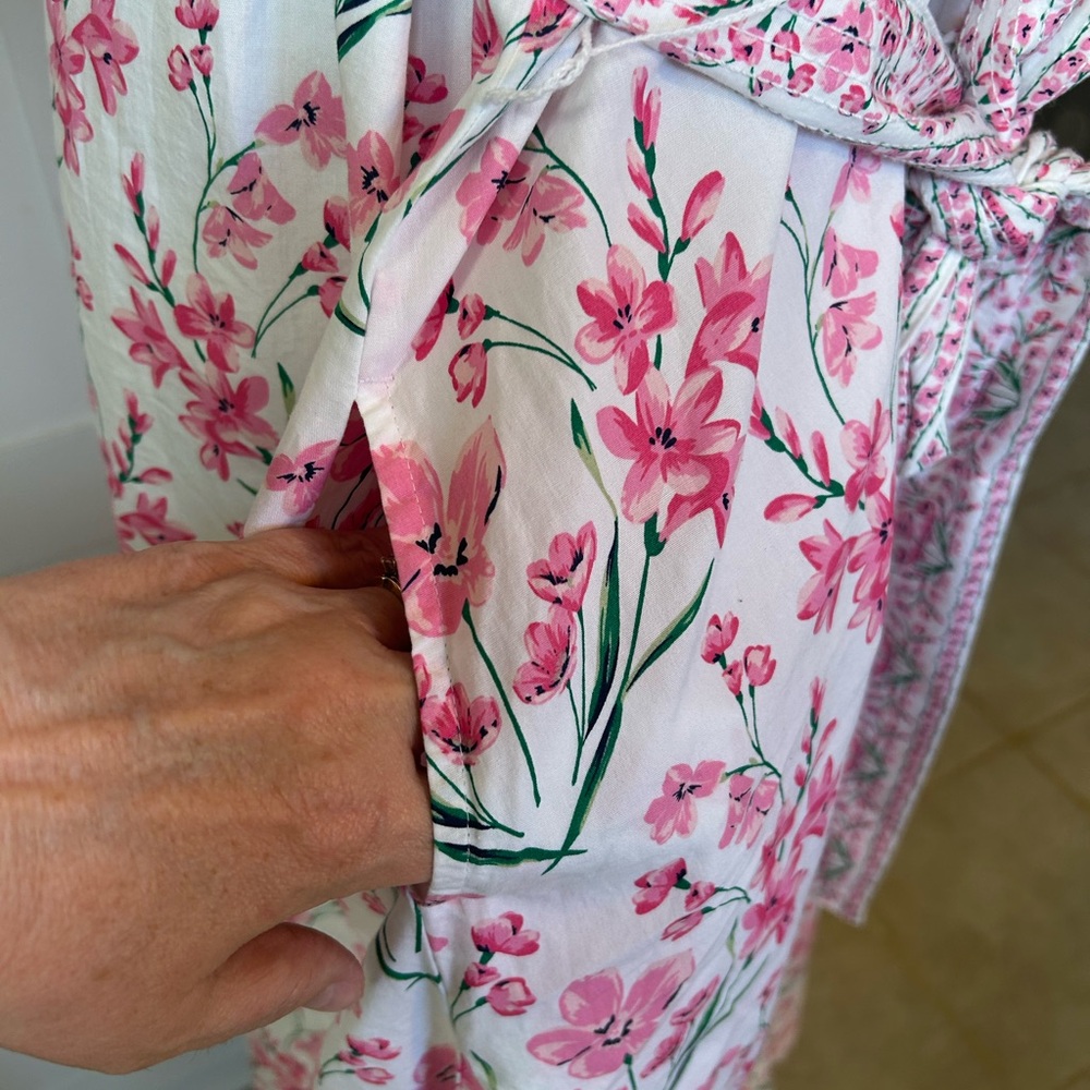 Crown & Ivy Floral Button-Up Shirt Dress XXL - Picture 4 of 12